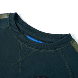 Felpa per Bambini Verde Muschio 104cod mxl 84977