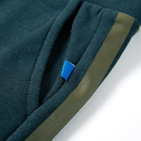 Pantaloni Tuta per Bambini con Coulisse Verde Muschio 140