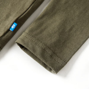 Maglietta per Bambini a Maniche Lunghe Cachi 116 13436