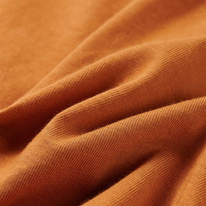 Maglietta da Bambino Maniche Lunghe Ocra Scuro 128 13462