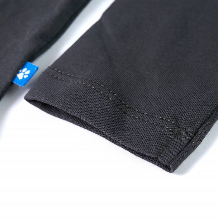 Maglietta per Bambini a Maniche Lunghe Antracite 92 13464