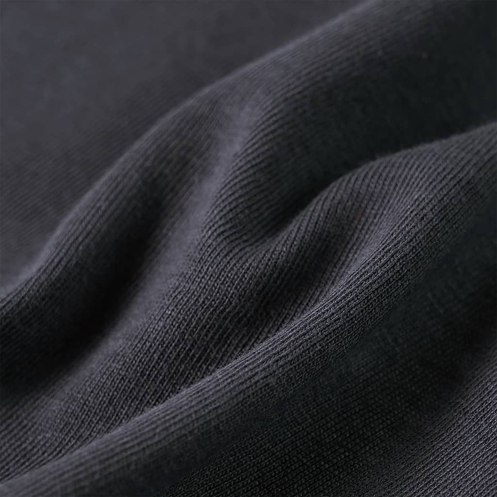 Maglietta per Bambini a Maniche Lunghe Antracite 116 13466