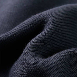 Felpa con Cappuccio e Mezza Cerniera per Bambini Antracite Cognac 116