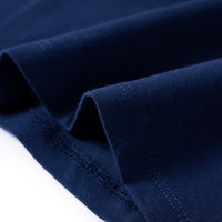 Maglietta da Bambina a Maniche Lunghe Blu Marino 116 13516