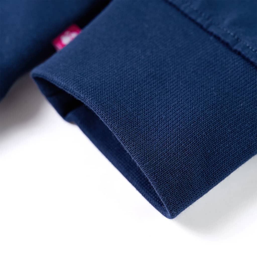 Felpa per Bambini Blu Marino 104 13540