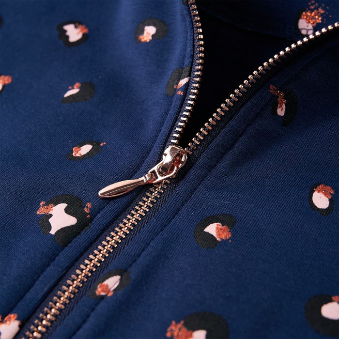 Felpa con Cappuccio per Bambini Blu Marino 128 13567