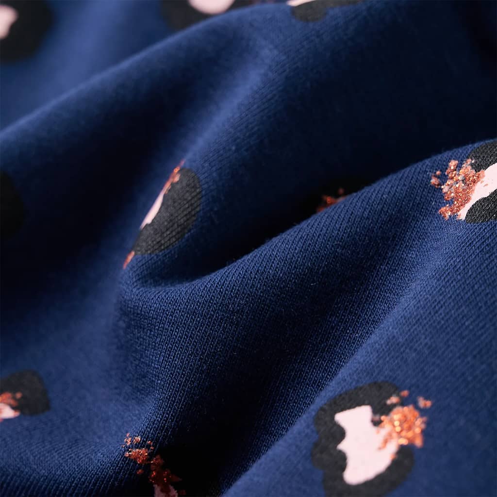 Felpa con Cappuccio per Bambini Blu Marino 128 13567