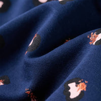 Felpa con Cappuccio per Bambini Blu Marino 128 13567