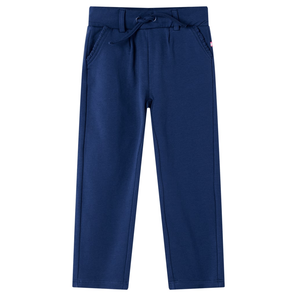 Pantaloni per Bambini con Coulisse Blu Marino 116