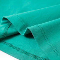 Maglietta Bambina Maniche Lunghe Verde Brillante 116 13581