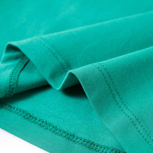 Maglietta Bambina Maniche Lunghe Verde Brillante 116 13581