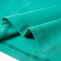 Maglietta Bambina Maniche Lunghe Verde Brillante 140 13583