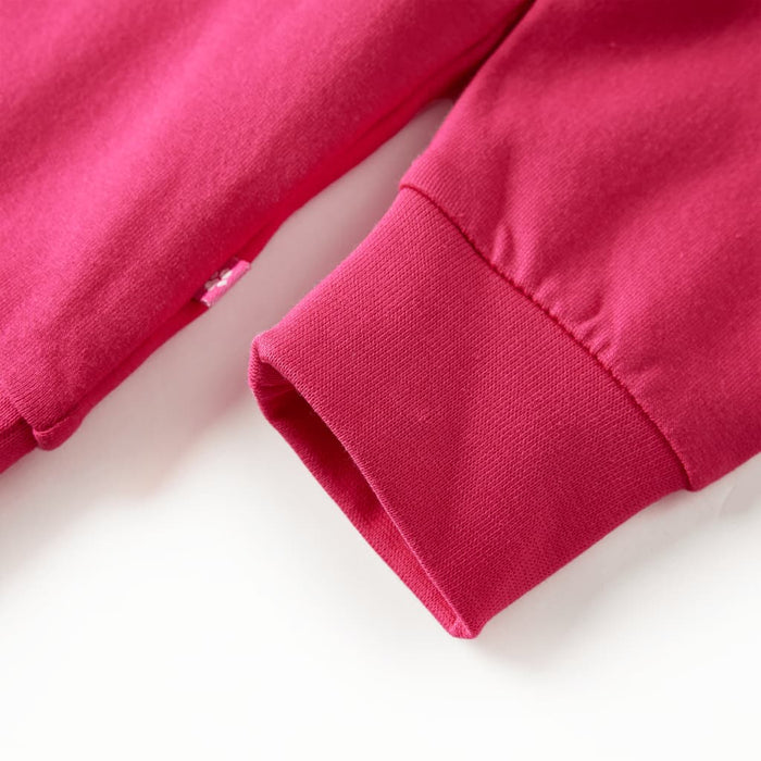 Felpa per Bambini Rosa Brillante 140