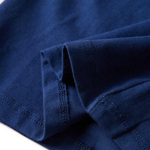 Maglietta da Bambina a Maniche Lunghe Blu Marino 140 13623