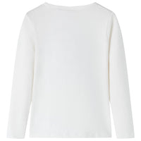 Maglietta da Bambino a Maniche Lunghe Pony Ecrù 92 13624