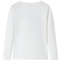 Maglietta per Bambini a Maniche Lunghe Pony EcrÃ¹ 104cod mxl 84112