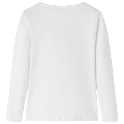 Maglietta per Bambini a Maniche Lunghe Pony EcrÃ¹ 104cod mxl 84112