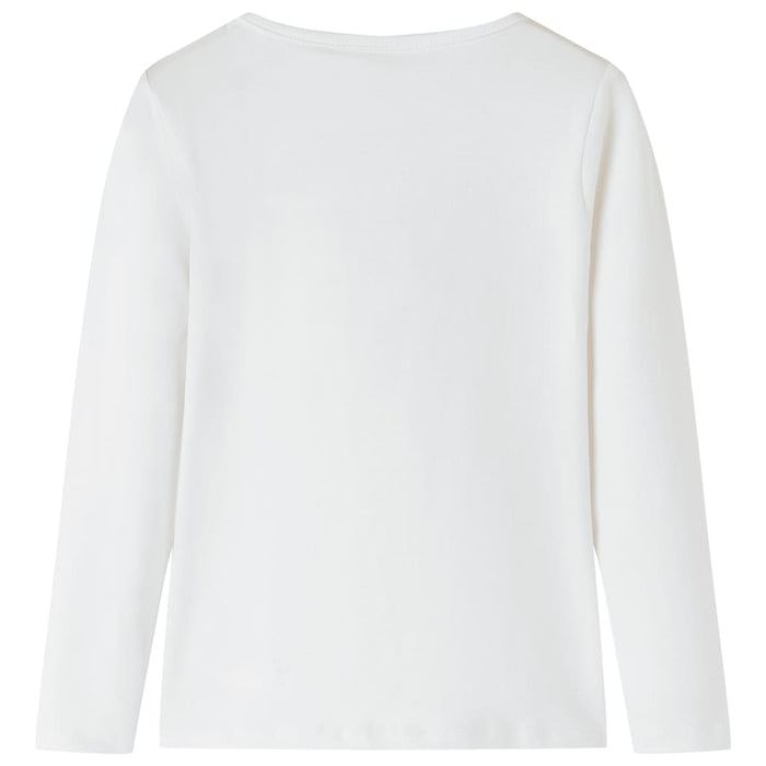 Maglietta per Bambini a Maniche Lunghe Pony EcrÃ¹ 140cod mxl 132057