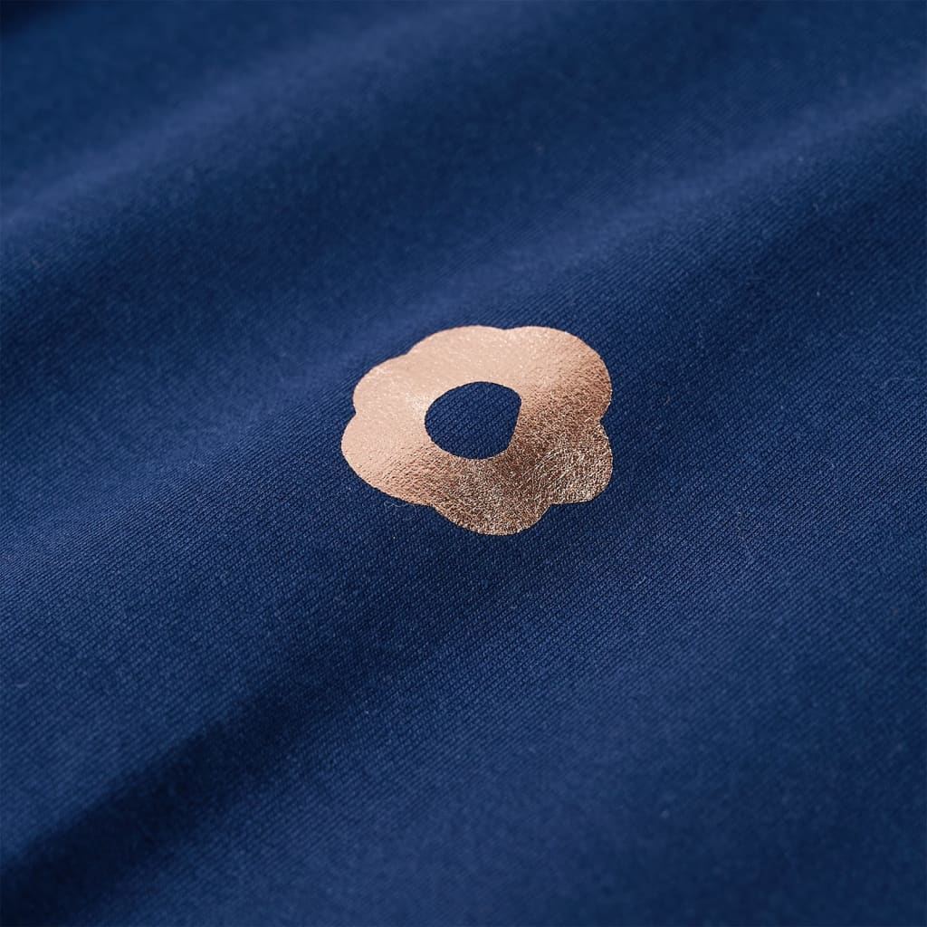 Felpa da Bambina Blu Marino 92 13664