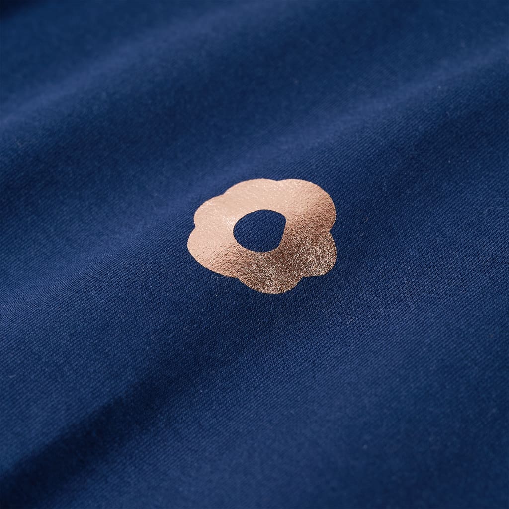 Felpa da Bambina Blu Marino 128 13667