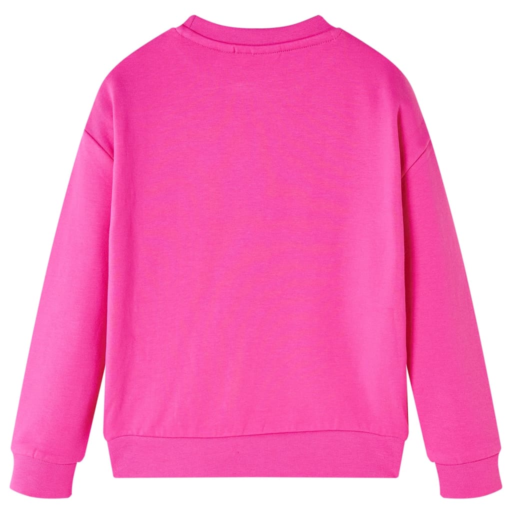 Felpa da Bambina Rosa Scuro 140cod mxl 84679