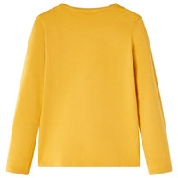 Maglietta per Bambini Maniche Lunghe Ocra Scuro 116cod mxl 117297