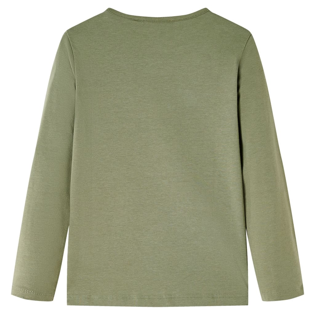 Maglietta per Bambini a Maniche Lunghe Cachi 116cod mxl 132366