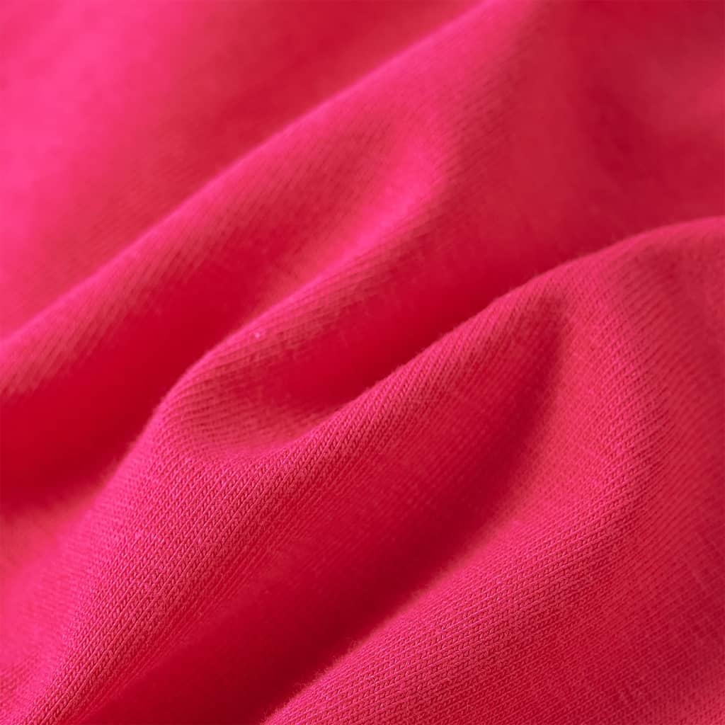 Maglietta da Bambina a Maniche Lunghe Fucsia 104 13730