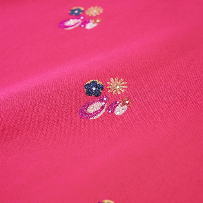 Felpa da Bambina Fucsia 116 13751