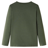 Maglietta da Bambino a Maniche Lunghe Cachi 92 13769