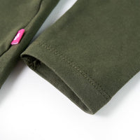 Maglietta da Bambino a Maniche Lunghe Cachi 92 13769