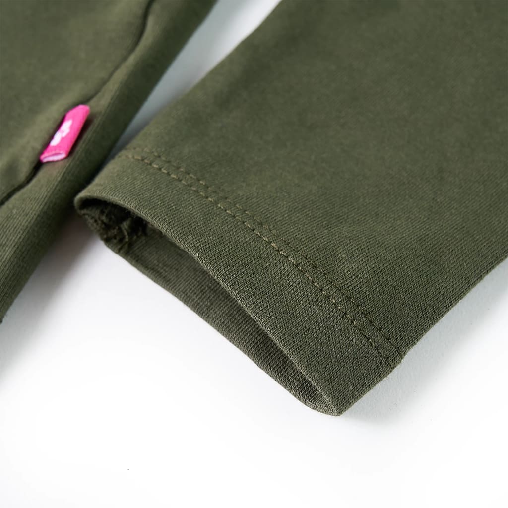 Maglietta da Bambino a Maniche Lunghe Cachi 116 13771