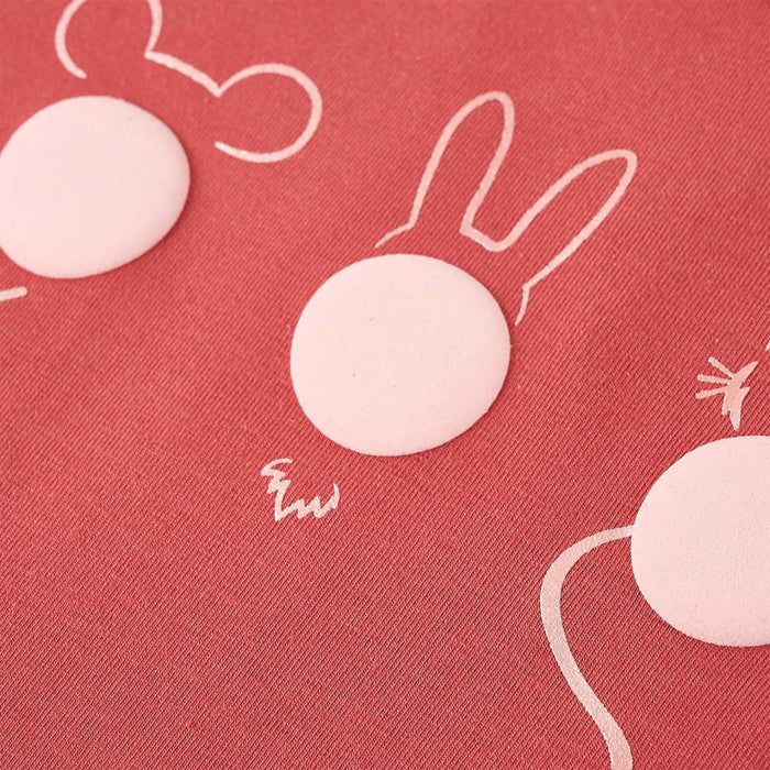 Maglietta per Bambini Maniche Lunghe Rosa Bruciato 116 13776