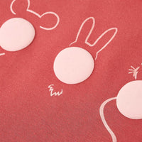 Maglietta per Bambini Maniche Lunghe Rosa Bruciato 128 13777