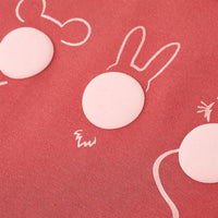 Maglietta per Bambini Maniche Lunghe Rosa Bruciato 140 13778