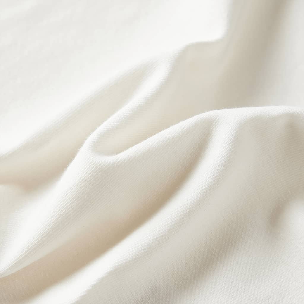 Maglietta da Bambina a Maniche Lunghe Ecru 104 13790