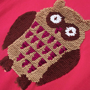 Maglietta da Bambina a Maniche Lunghe Fucsia 92 13794