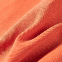 Maglietta da Bambina a Maniche Lunghe Arancione Bruciato 92 13804
