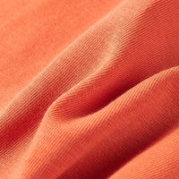 Maglietta da Bambina a Maniche Lunghe Arancione Bruciato 116 13806