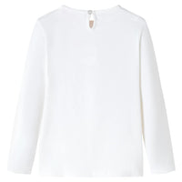 Maglietta da Bambino a Maniche Lunghe Ecru 104cod mxl 132280