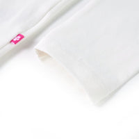 Maglietta da Bambino a Maniche Lunghe Ecru 128 13817