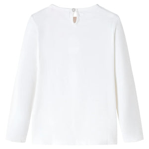 Maglietta da Bambino a Maniche Lunghe Ecru 140 13818