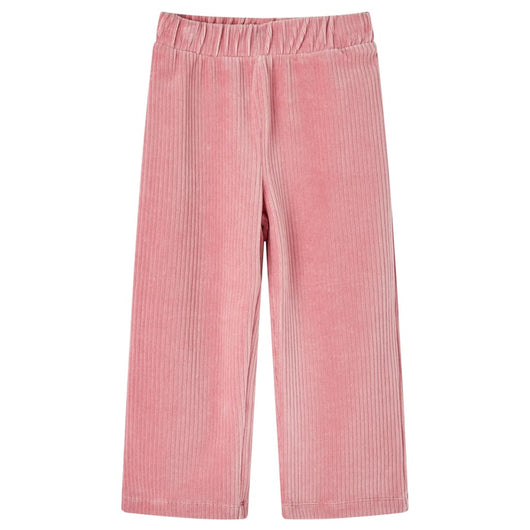 Pantaloni per Bambini in Velluto a Coste Rosa Chiaro 128cod mxl 108149