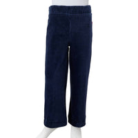 Pantaloni da Bambino in Velluto a Coste Blu Marino 92 13894