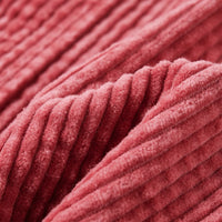 Abito Scamiciato da Bambina Velluto a Coste Rosa 92 13924