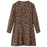 Abito da Bambina a Maniche Lunghe Blu Marino 92cod mxl 84373