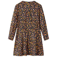 Abito da Bambina a Maniche Lunghe Blu Marino 104cod mxl 132468