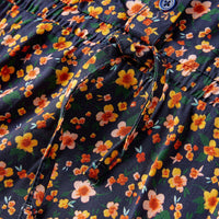 Abito da Bambina a Maniche Lunghe Blu Marino 104 13950