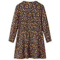 Abito da Bambina a Maniche Lunghe Blu Marino 128cod mxl 132469