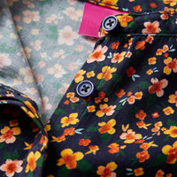 Camicia da Bambina con Colletto Fascia Blu Marino 92 13954